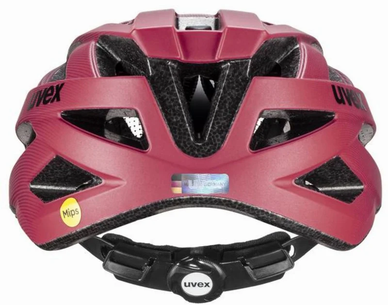 Uvex I-VO CC Mips Helm black-red matt