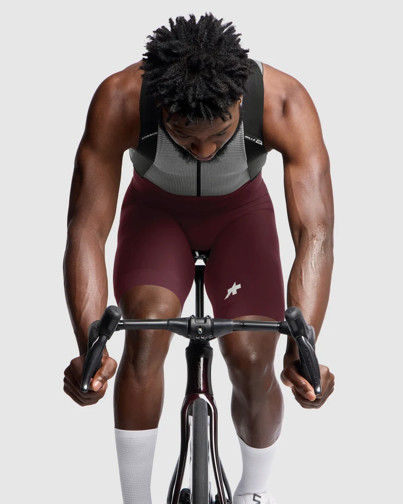 Assos Kurze Radhose Mille GT S11 Mann Burgundy Red