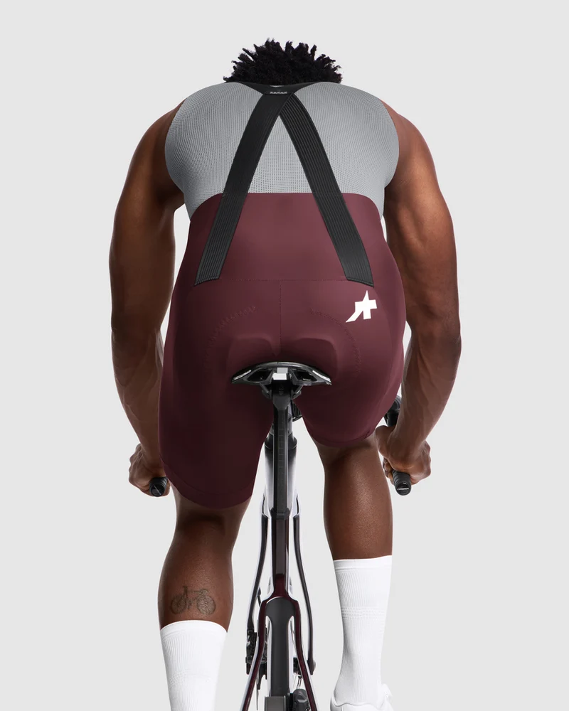Assos Kurze Radhose Mille GT S11 Mann Burgundy Red