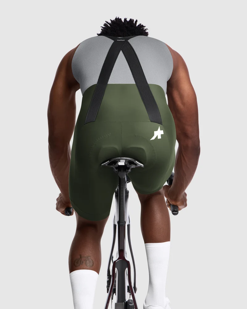 Assos Kurze Radhose Mille GT S11 Mann Moss Green