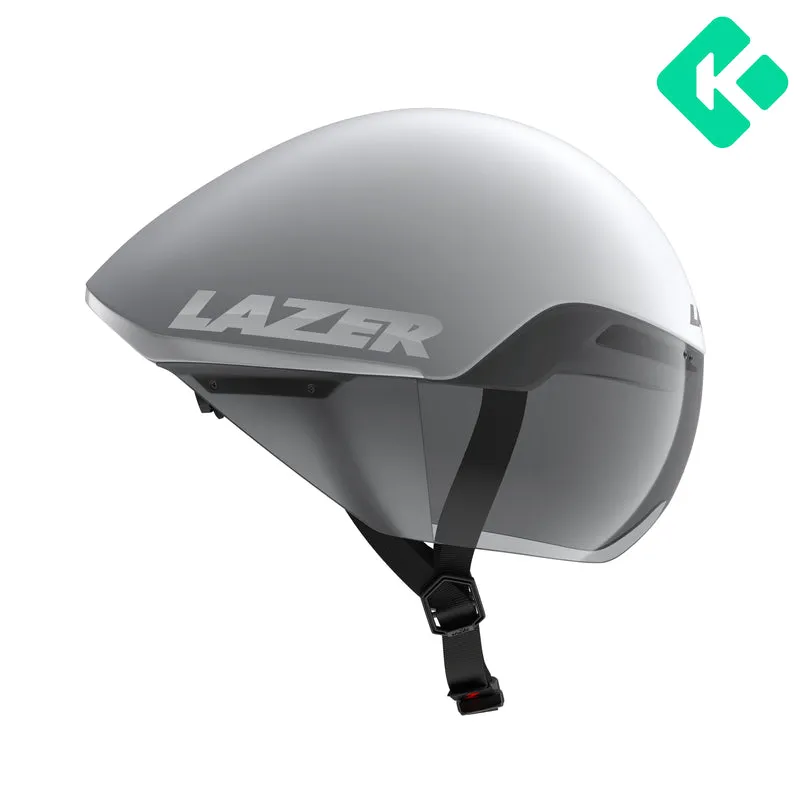 Lazer Helm Victor KC CE Unisex White Silver Matte