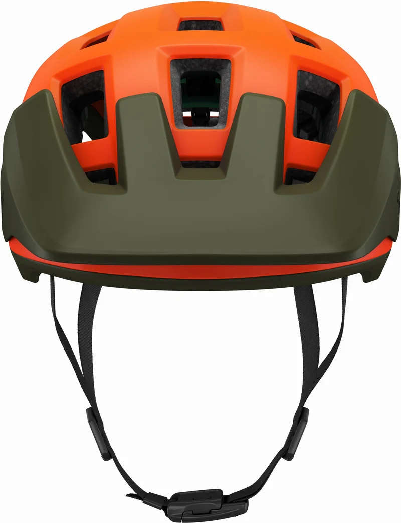 Lazer Coyote KinetiCore MTB-Helm Matte Orange Green
