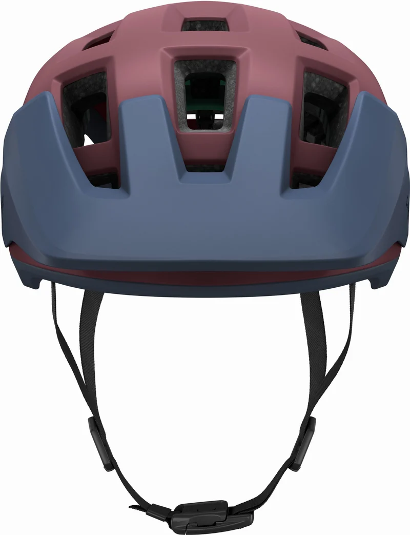 Lazer Coyote KinetiCore MTB-Helm Matte Cosmic Berry Blue