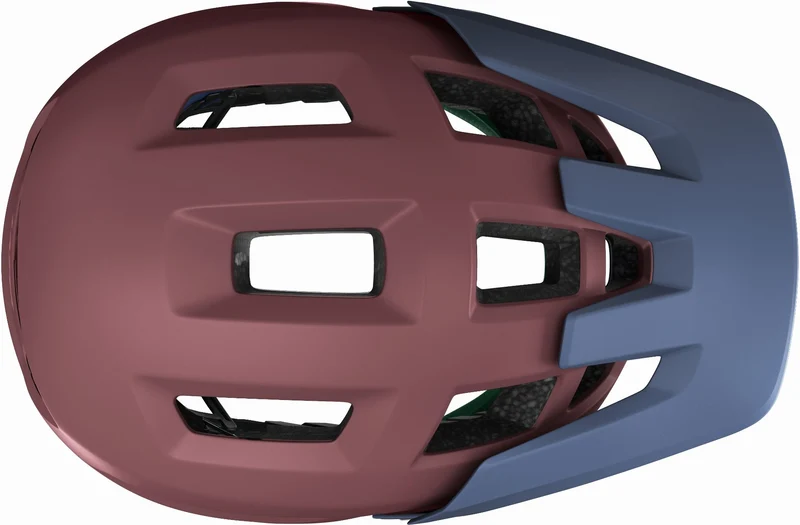 Lazer Coyote KinetiCore MTB-Helm Matte Cosmic Berry Blue