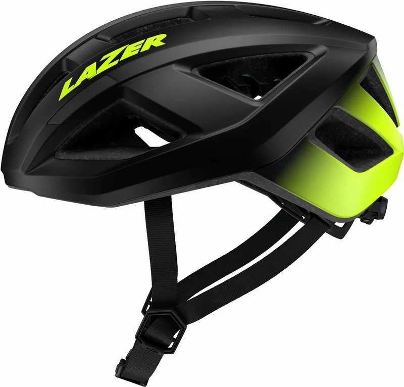 Lazer Tonic KinetiCore Rennrad-Helm Flash Yellow Matte Black