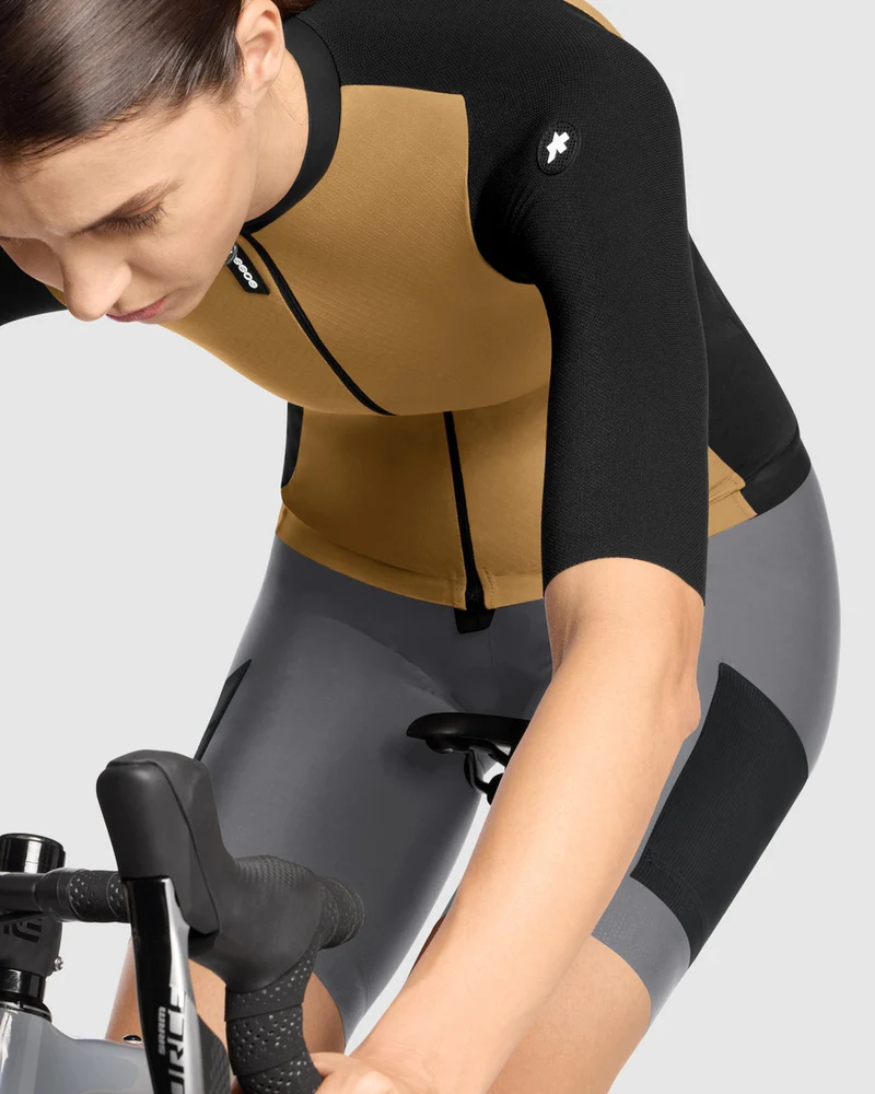 Assos Tactical T5 Kurzarm Radtrikot Damen Classic Clay