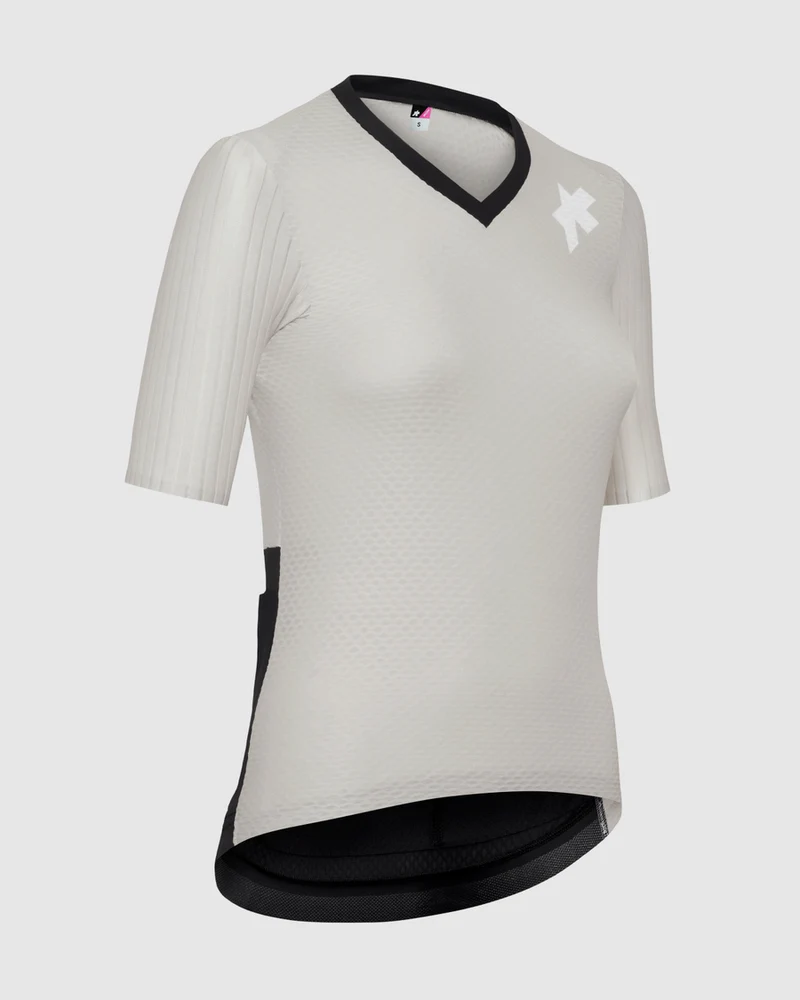 Assos Dyora RSV S11 Kurzarm Radtrikot Damen Almond Milk