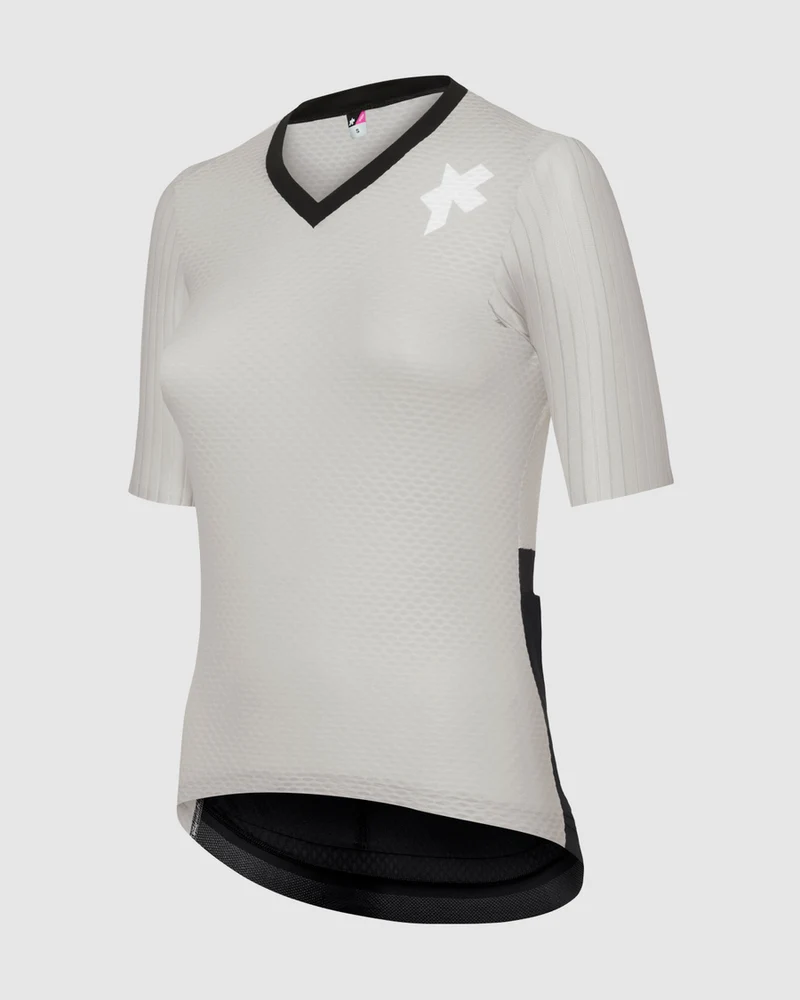 Assos Dyora RSV S11 Kurzarm Radtrikot Damen Almond Milk