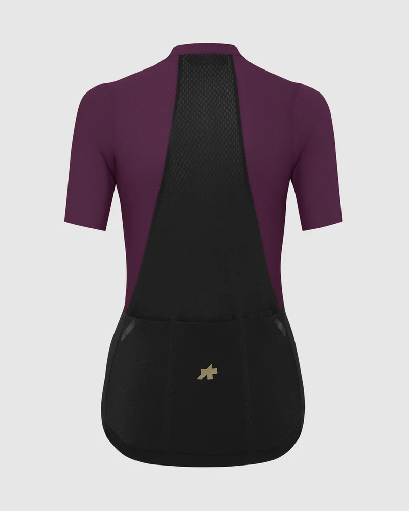 Assos Uma GTV S11 Kurzarm Radtrikot Damen Rock Purple