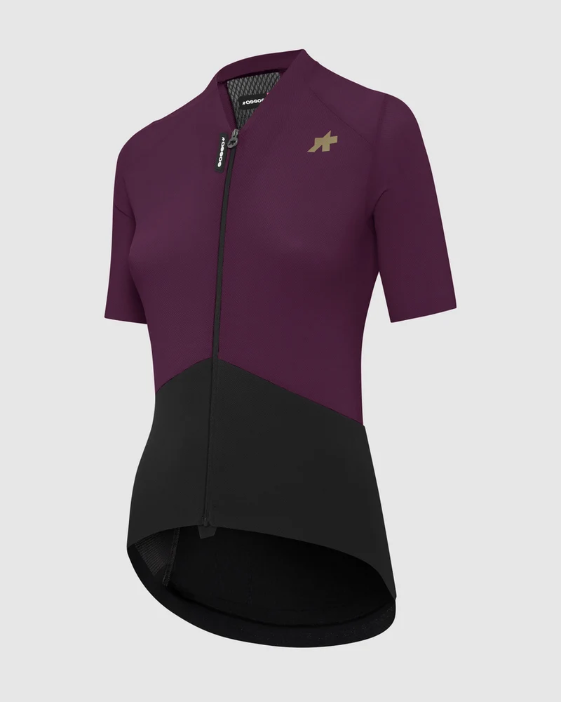 Assos Uma GTV S11 Kurzarm Radtrikot Damen Rock Purple