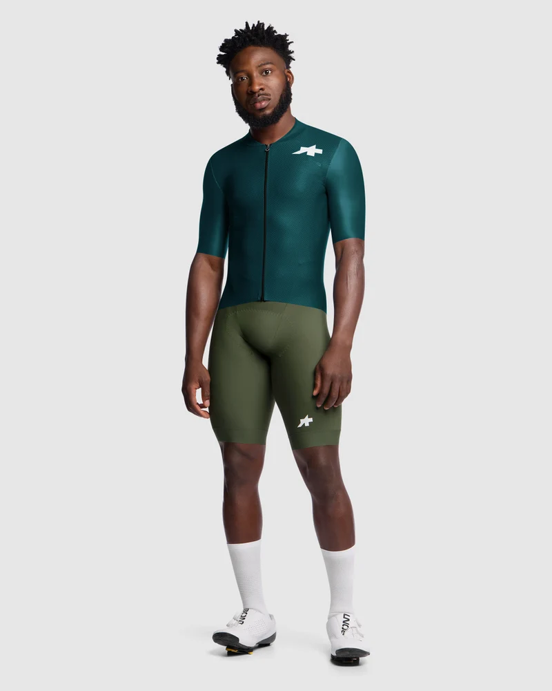 Assos Mille GT S11 Evo Kurzarm Radtrikot Mann Deep Petrol