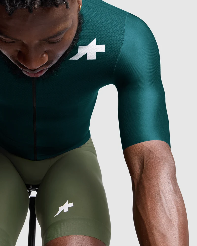 Assos Mille GT S11 Evo Kurzarm Radtrikot Mann Deep Petrol
