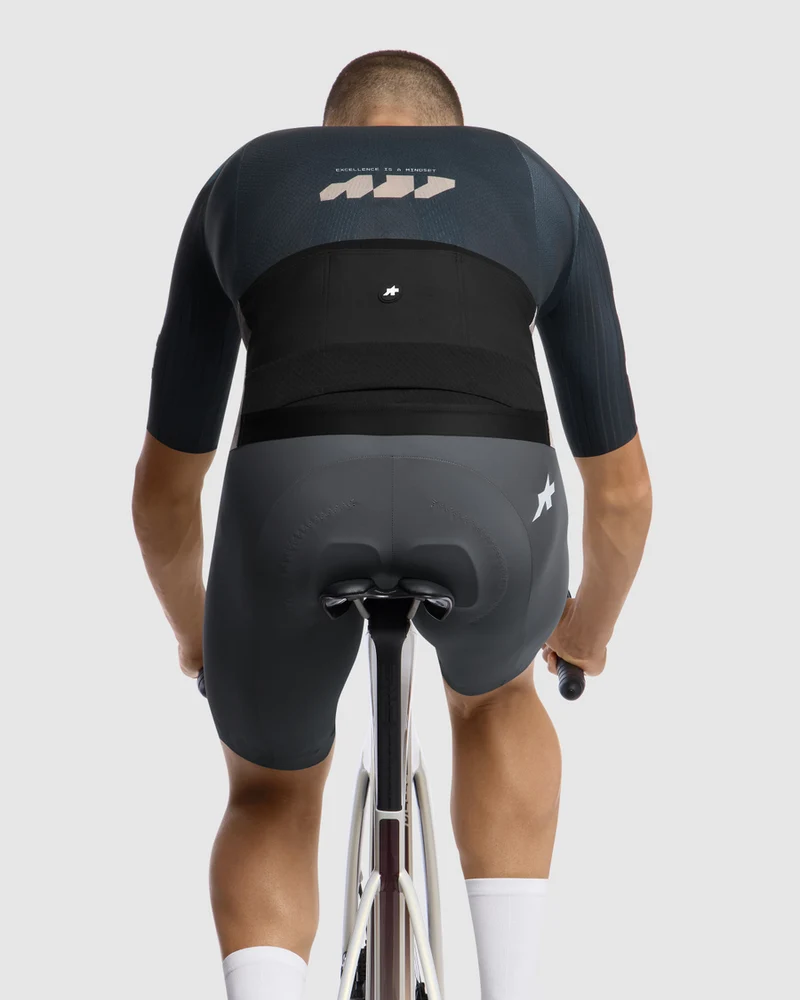 Assos Equipe RS Something To Say Kurzarm Radtrikot Mann Excellence Blue