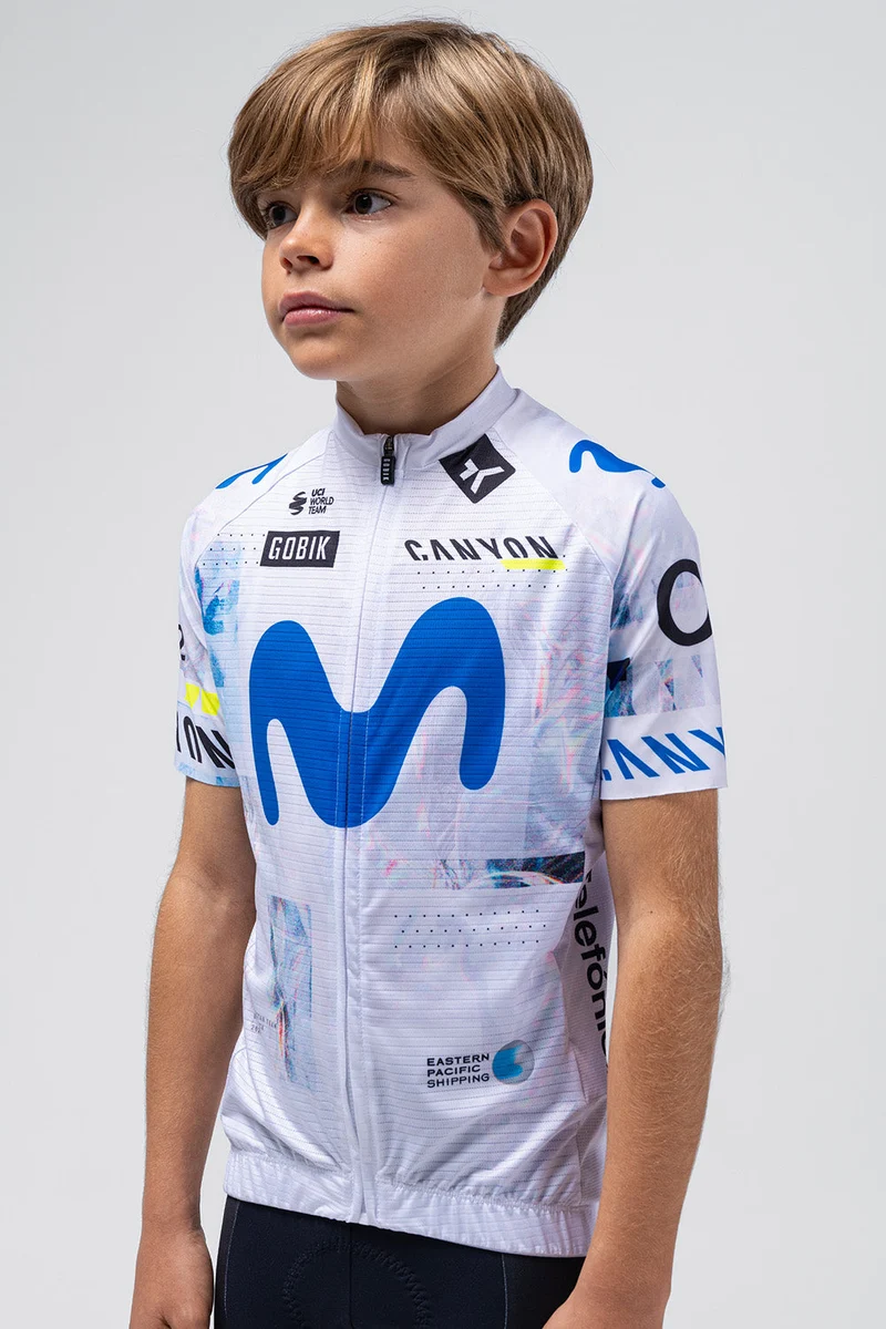 Gobik Rocket Kurzarmtrikot Jungen Movistar Team 26