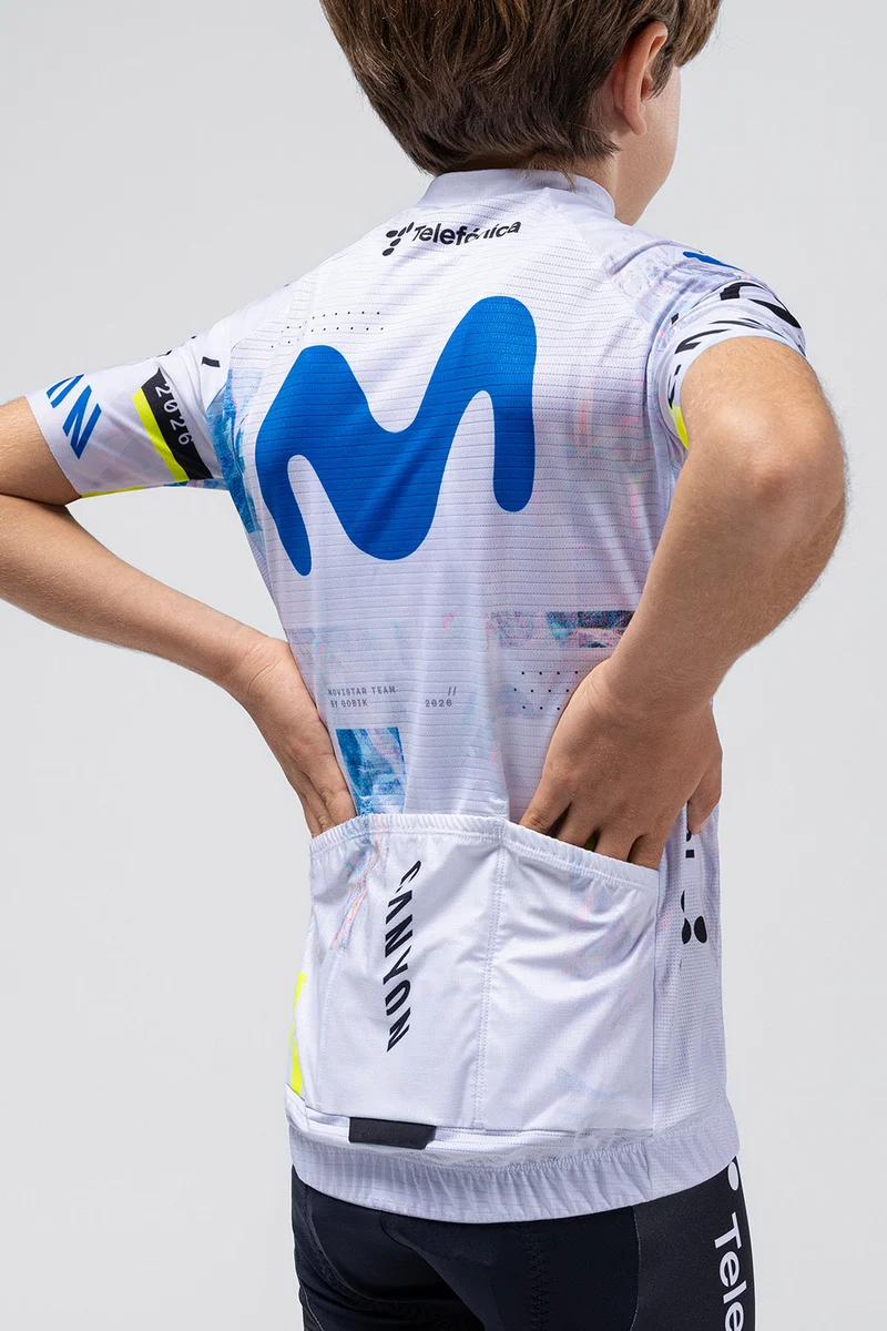 Gobik Rocket Kurzarmtrikot Jungen Movistar Team 26