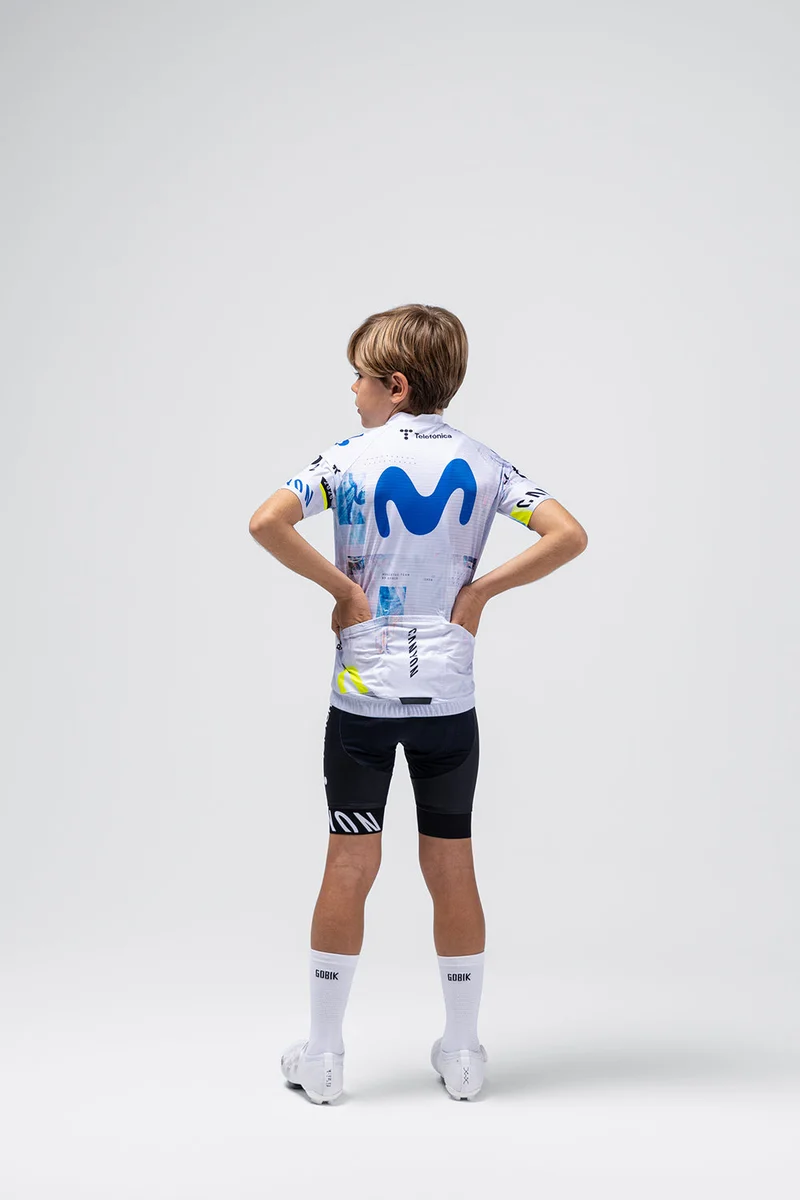 Gobik Rocket Kurzarmtrikot Jungen Movistar Team 26
