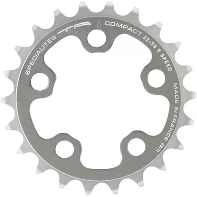 TA Kettenblatt Compact 22Z silber Ø58 innen