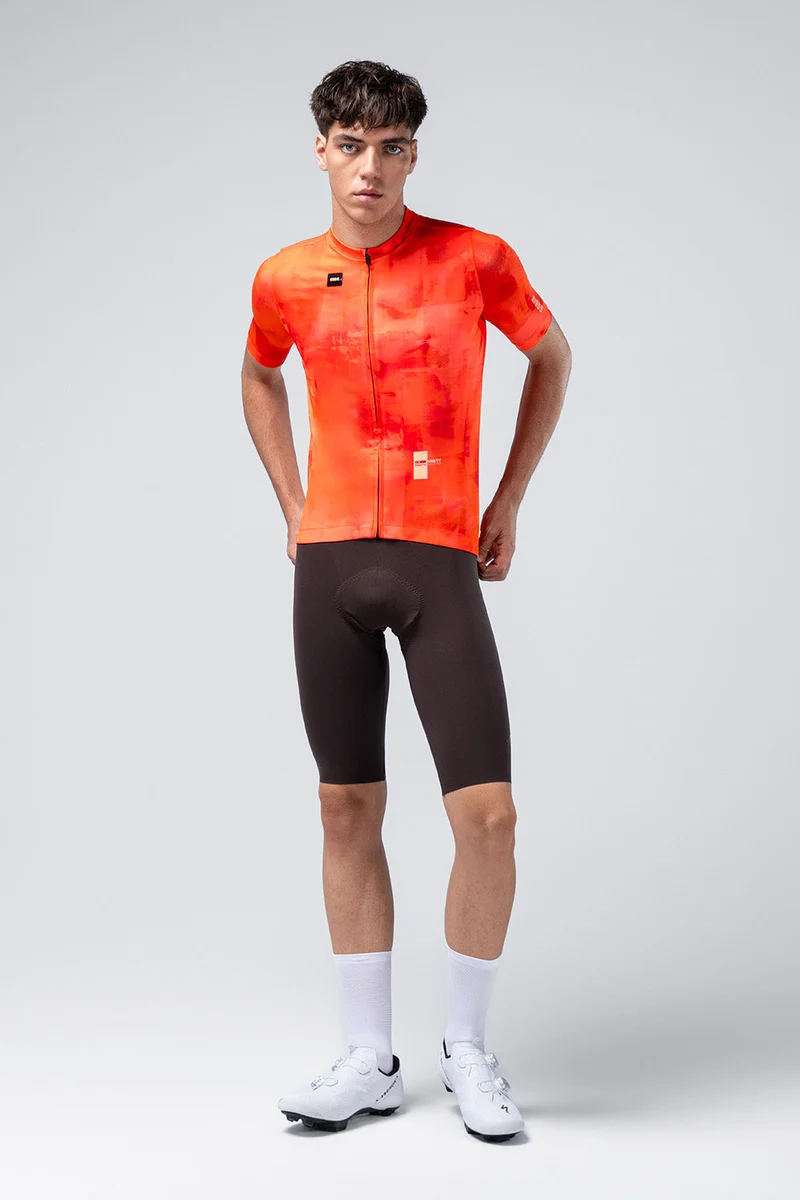 Gobik Kurzarm Radtrikot Stark Mann Gerbera