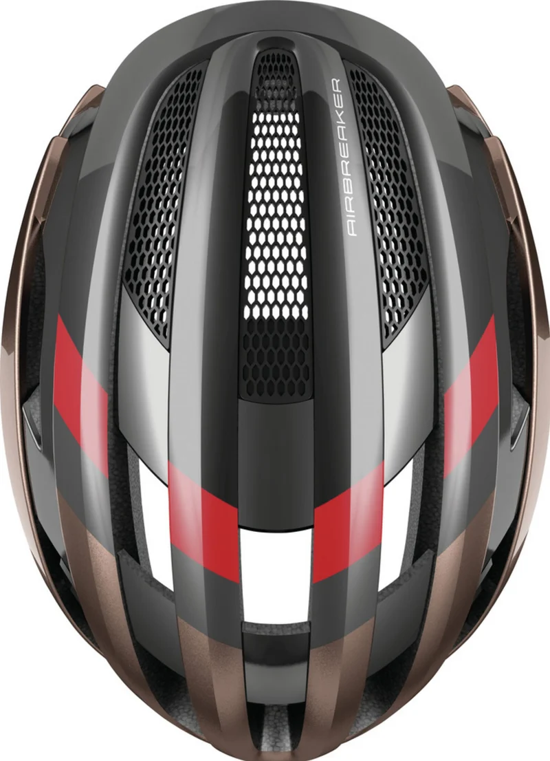 Abus Airbreaker Rennrad-Helm metallic copper