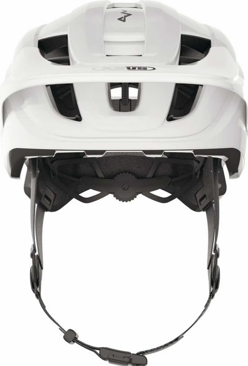 Abus Cliffhanger Mips MTB-Helm shiny white