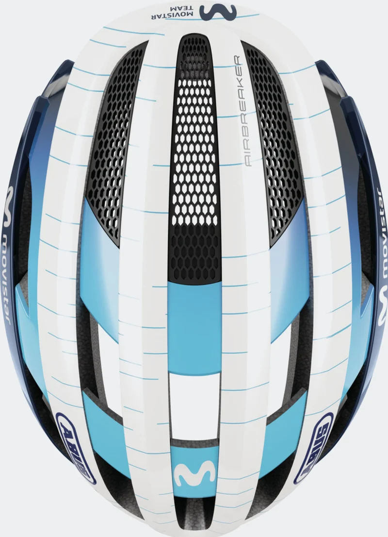 Abus Airbreaker Rennrad-Helm Movistar Team 22