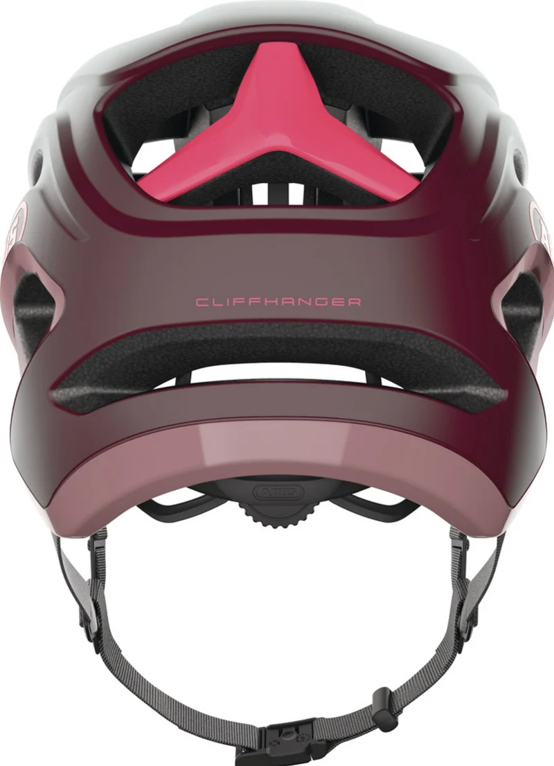 Abus Cliffhanger MTB-Helm wildberry red
