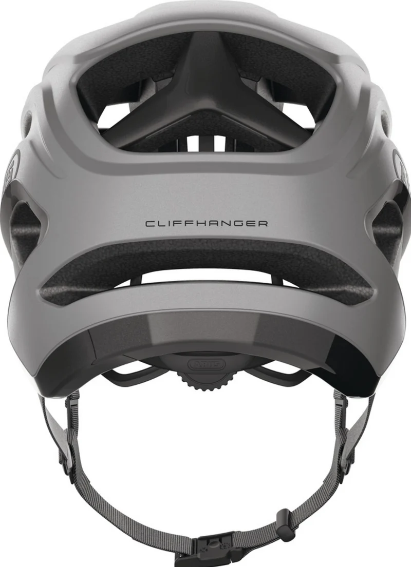 Abus Cliffhanger MTB-Helm Ti silver