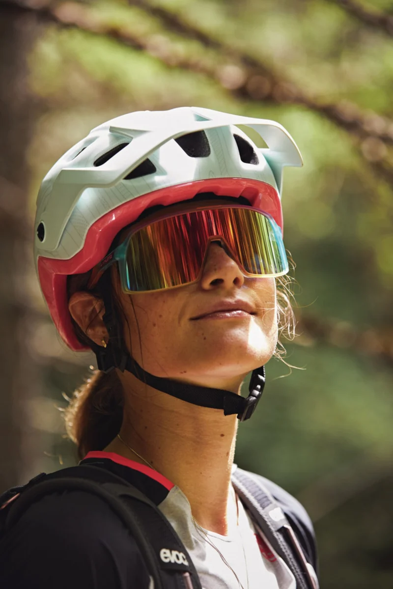 Abus MoDrop MTB-Helm wildberry red