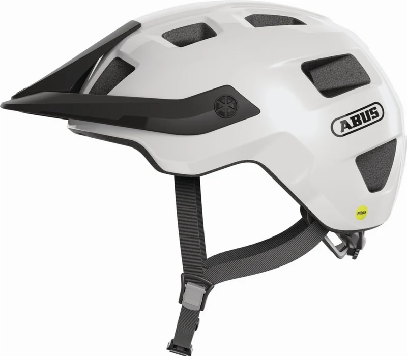 Abus MoTrip Mips MTB-Helm shiny white