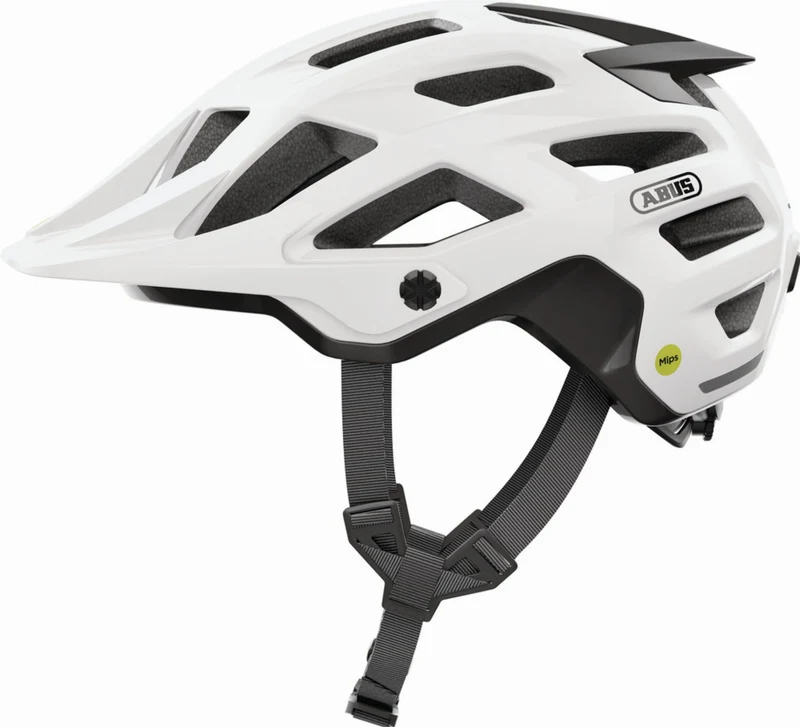 Abus Moventor 2.0 Mips MTB-Helm shiny white