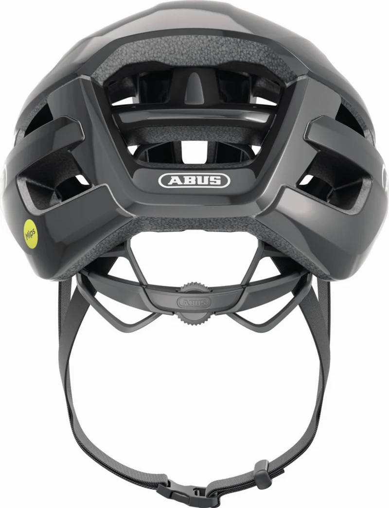 Abus PowerDome Mips Rennrad-Helm shiny black