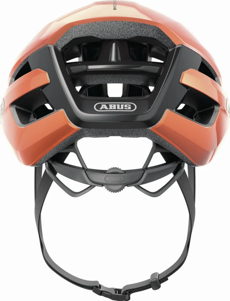 Abus PowerDome Rennrad-Helm goldfish orange