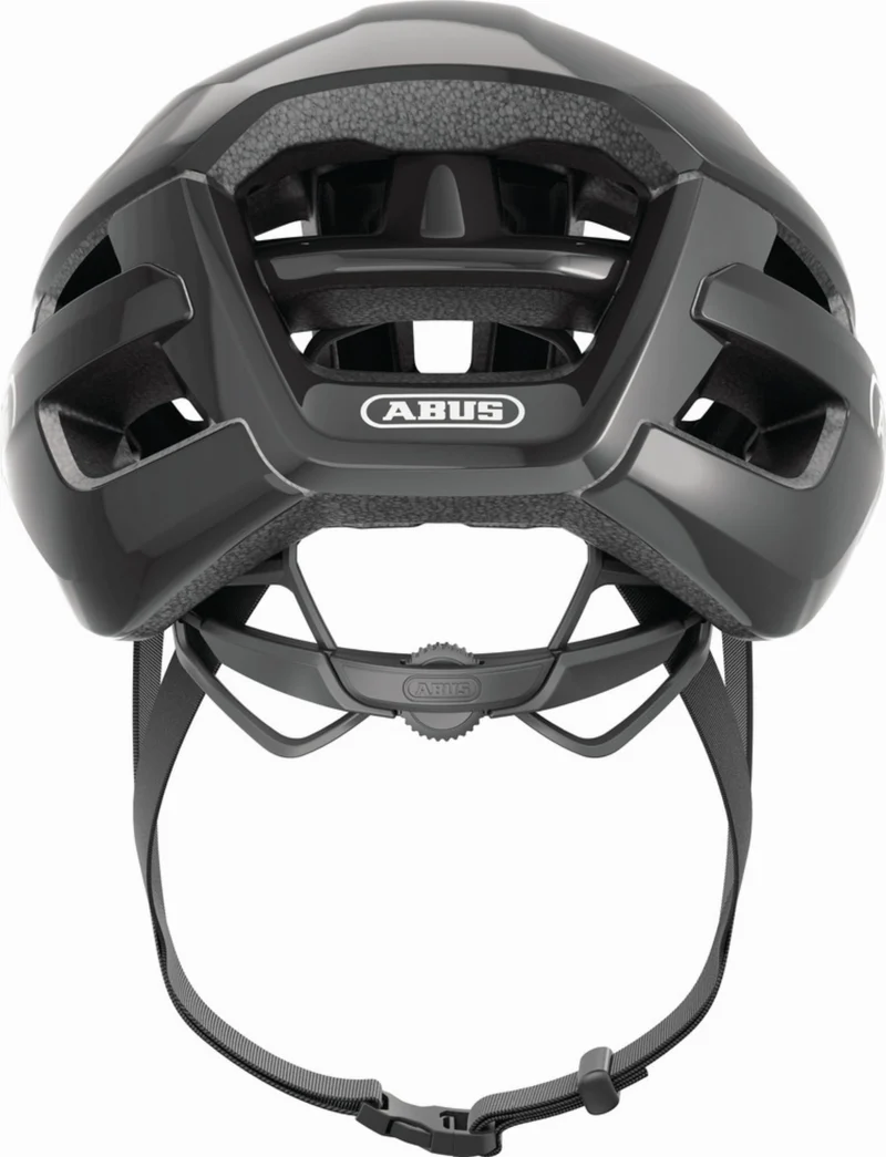 Abus PowerDome Rennrad-Helm shiny black