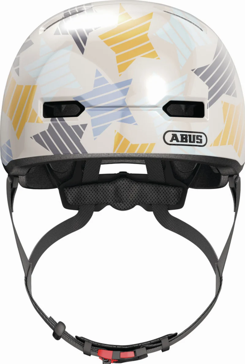 B-Ware - Abus Skurb Kid Kinder-Helm grey stars (Gebrauchtware)