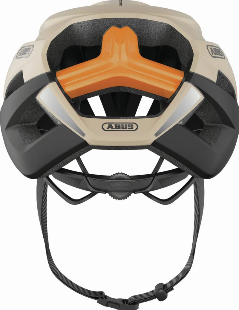 Abus StormChaser Rennrad-Helm beige black