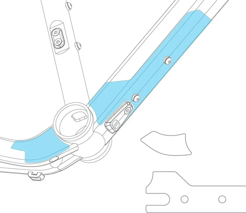 Orbea Kit Schutzfolien Transparent Terra H 22