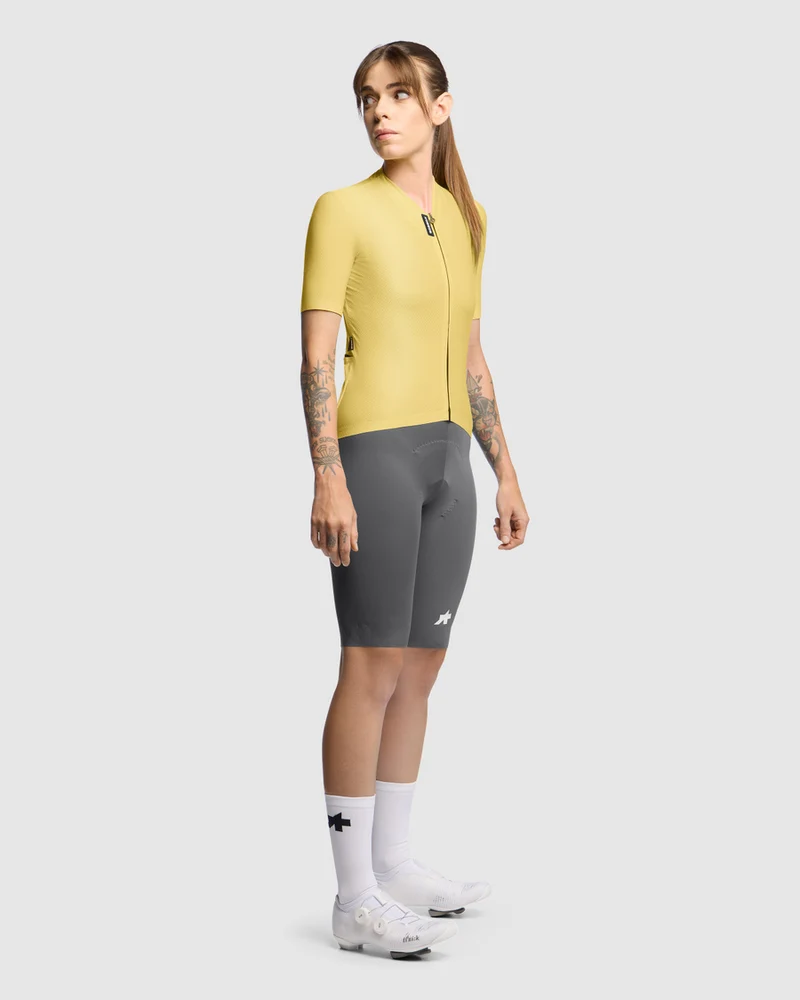 Assos Dyora R S11 Kurzarm Radtrikot Damen Mystic Yellow
