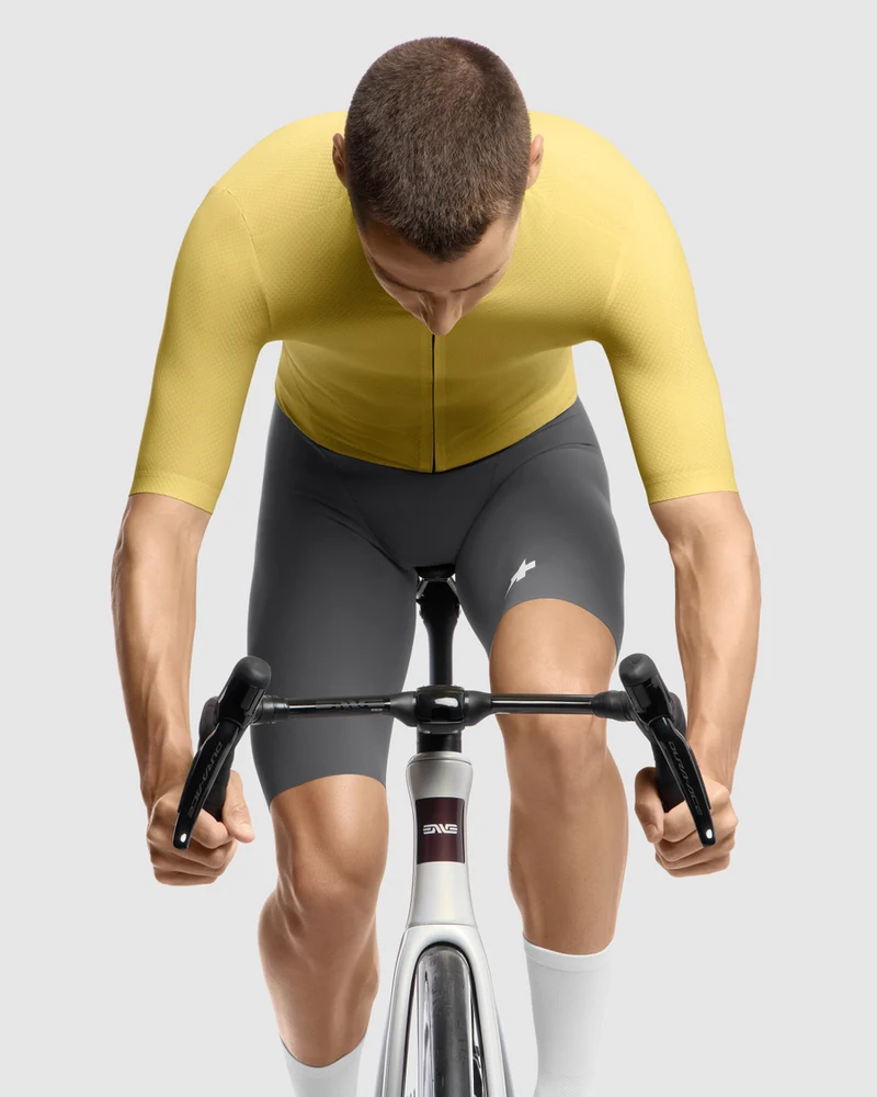 Assos Equipe R S11 Kurzarm Radtrikot Mann Mystic Yellow