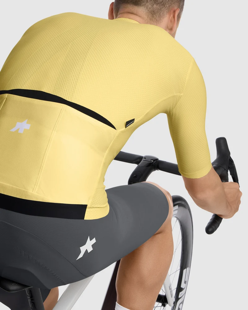 Assos Equipe R S11 Kurzarm Radtrikot Mann Mystic Yellow