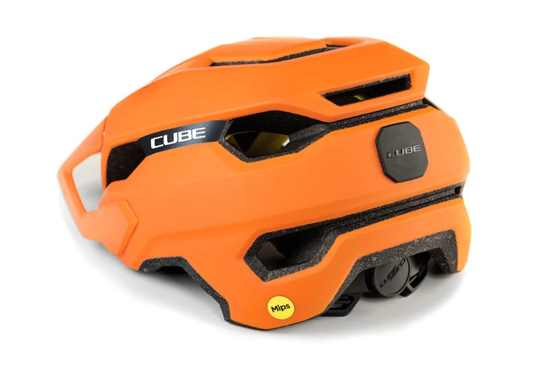 Cube Stray Mips MTB-Helm orange