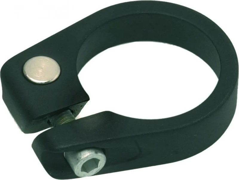 Procraft Elite Sattelstützklemme Ø 28,6 x 11 mm Schwarz - 20 g Aluminium mit Dacromet-Schutz
