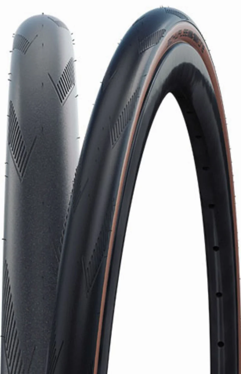 Schwalbe One RaceGuard, Performance Line, TLE, MicroSkin Faltreifen 28" Addix schwarz/bronze-skin