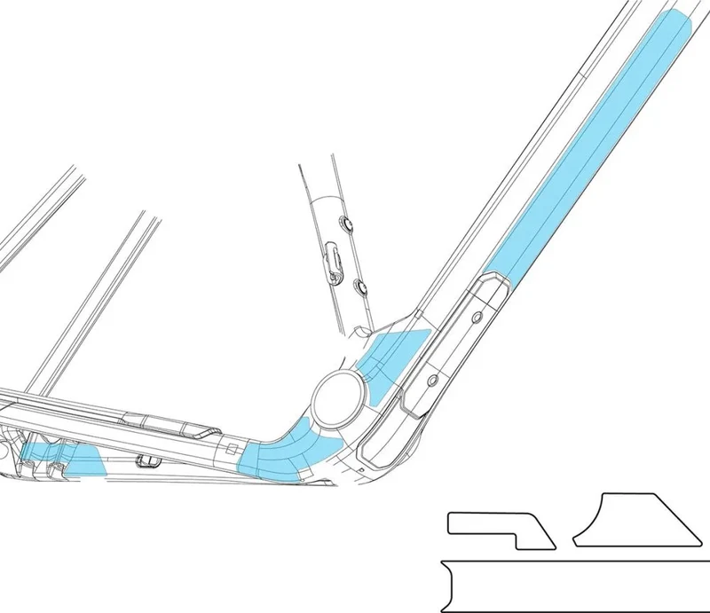 Orbea Kit Transparent Protection Terra OMR 22