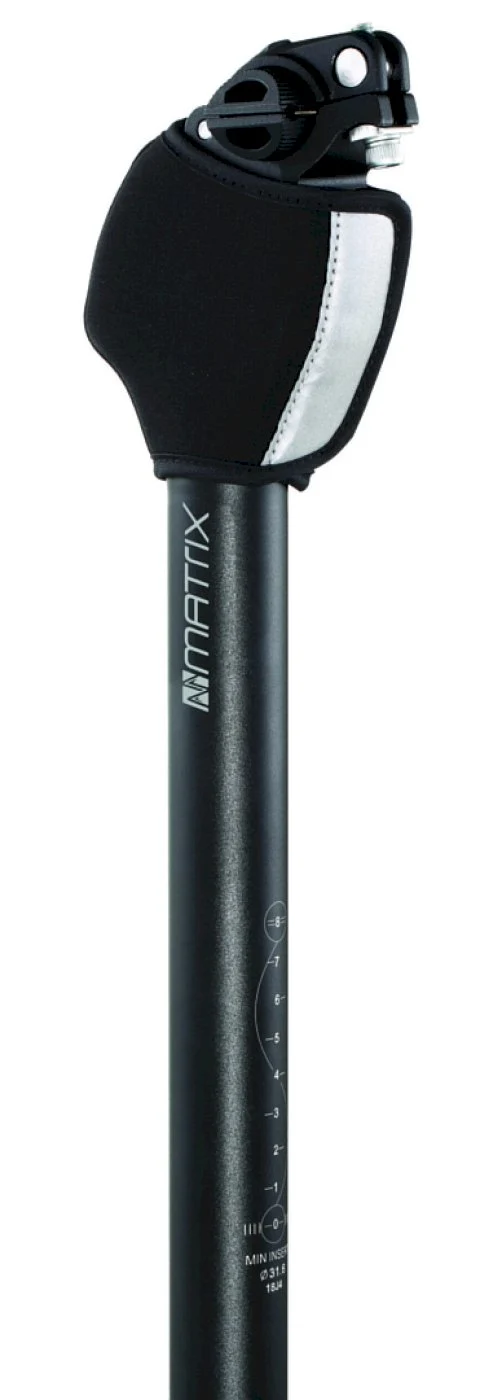 Matrix Federsattelstütze Parallelogramm PL100 bis 70kg schwarz