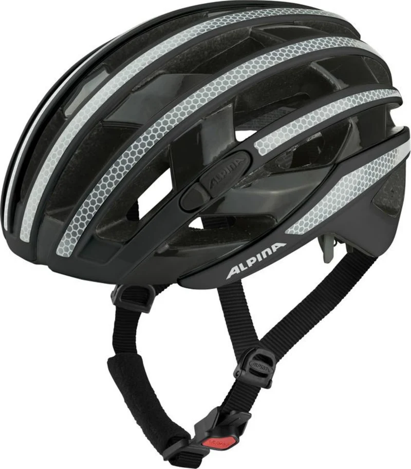 Alpina Ravel Reflective Helm black gloss