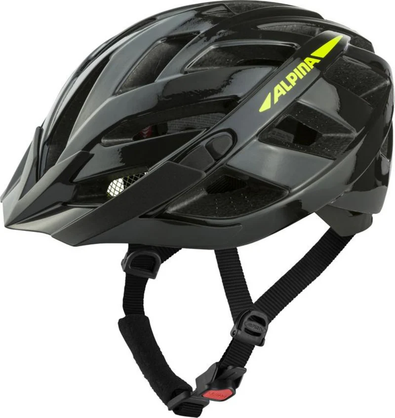 Alpina Panoma 2.0 MTB-Helm black-neon yellow gloss