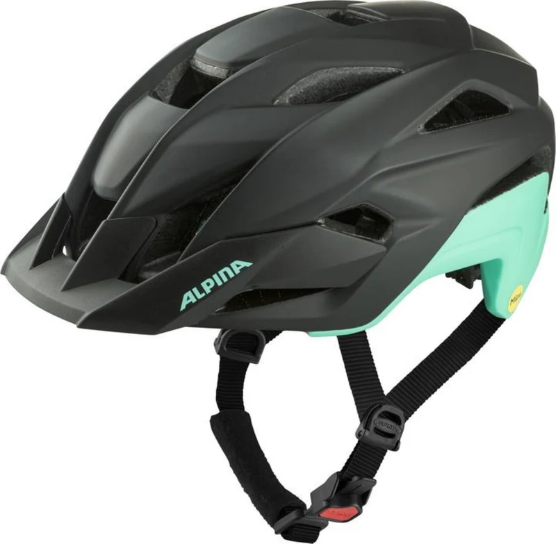 Alpina Stan Mips MTB-Helm black-turquoise matt