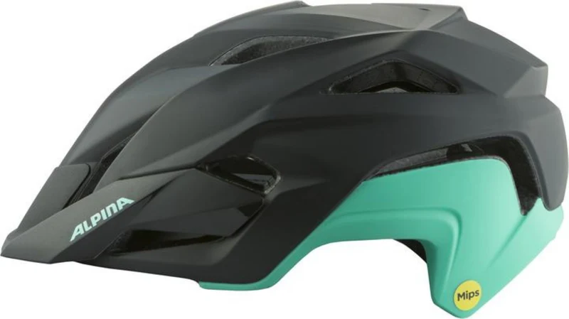 Alpina Stan Mips MTB-Helm black-turquoise matt