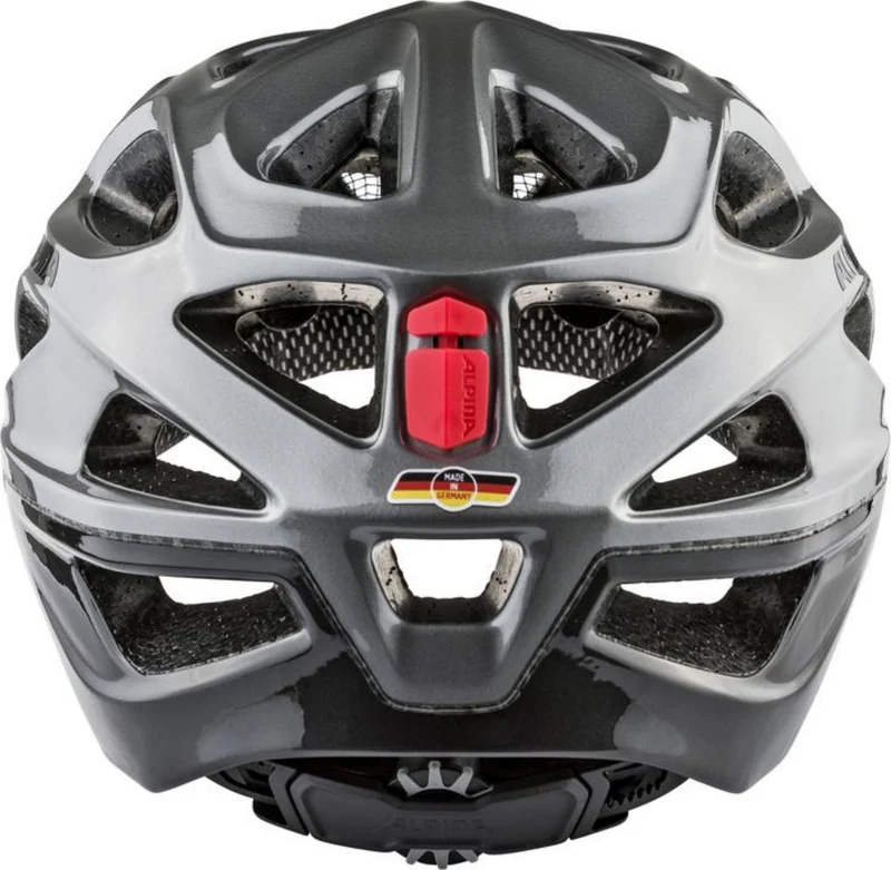 Alpina Thunder 3.0 MTB-Helm dark-silv-bk-red gloss