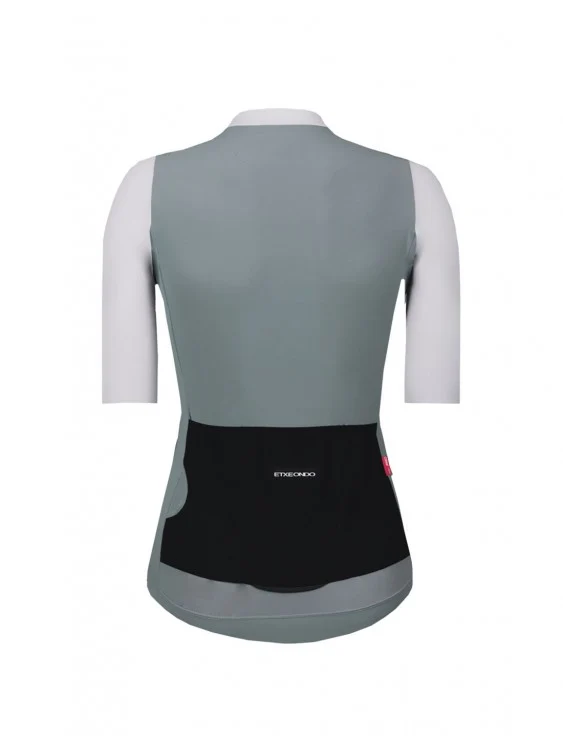 Etxeondo Alda 110 Color Edition Radtrikot Wolke Grau/Stein Grau